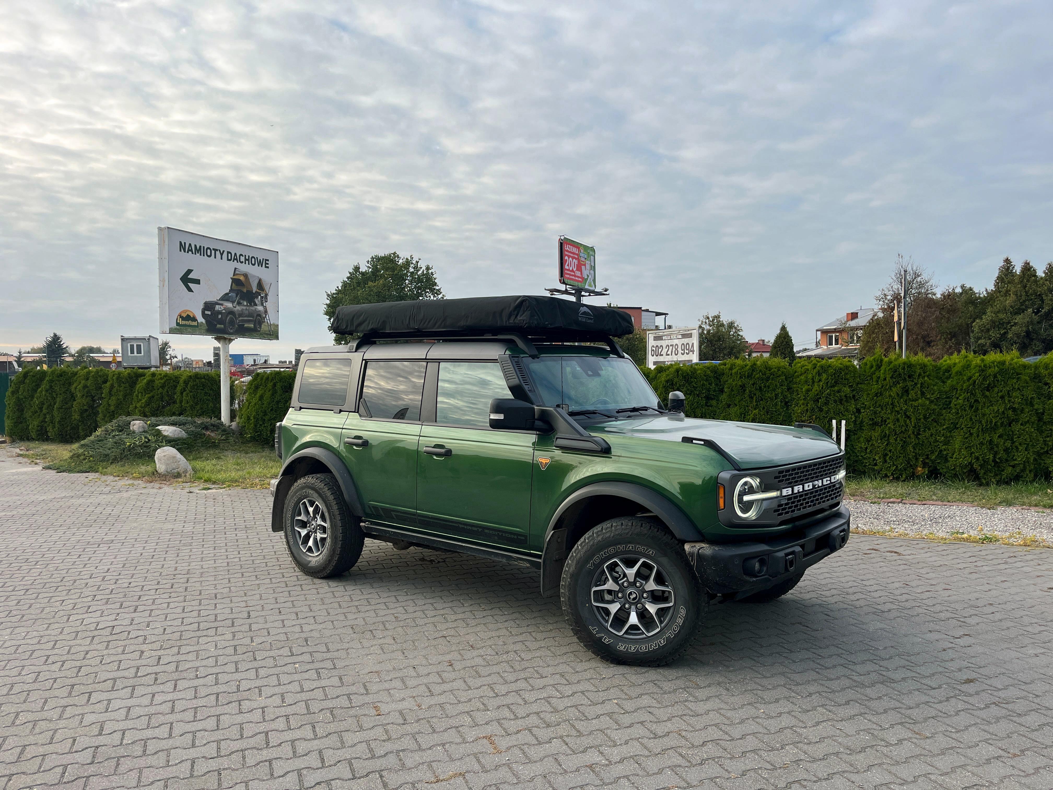 Namiot dachowy Wild Land Normandy Auto 120 na Ford Bronco